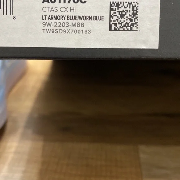 Converse Light Blue High-Top Athletic Shoes - Picture 11 of 12